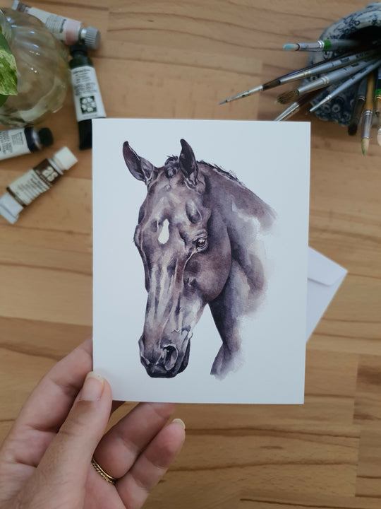 Dusty | Blank Greeting Card