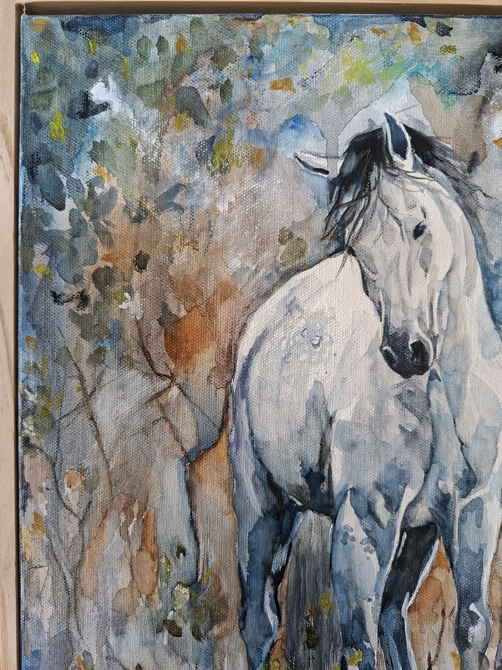 'Out of the Woods' - Mixed Media Original Painting