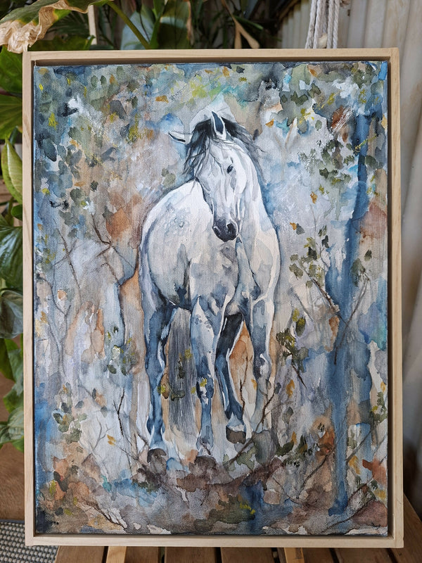 'Out of the Woods' - Mixed Media Original Painting