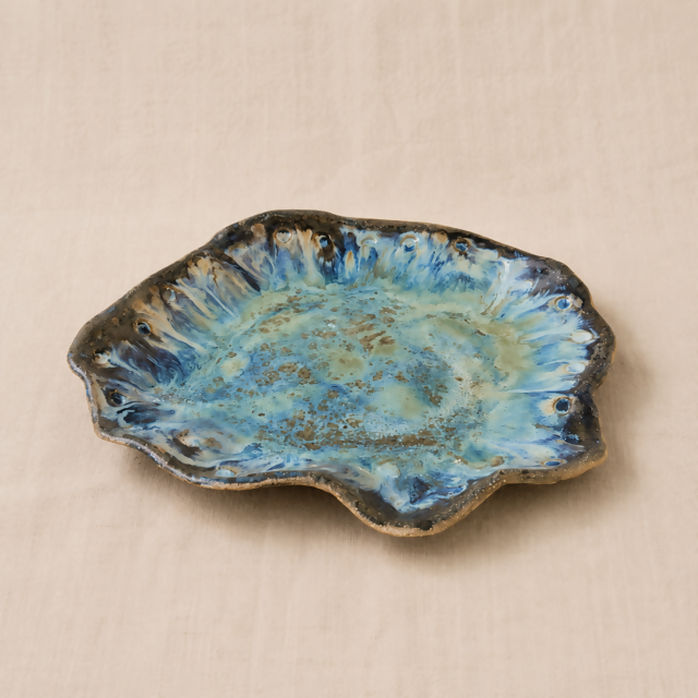 Blue Lagoon Serving Platter