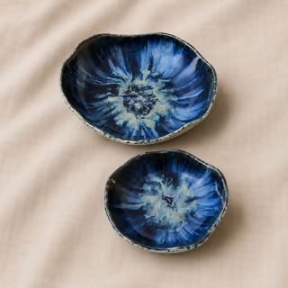Pilbara Blue Serving Bowl Set