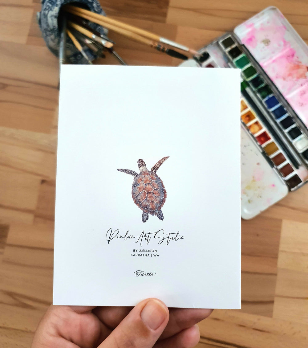 Turtle | Blank Greeting Card