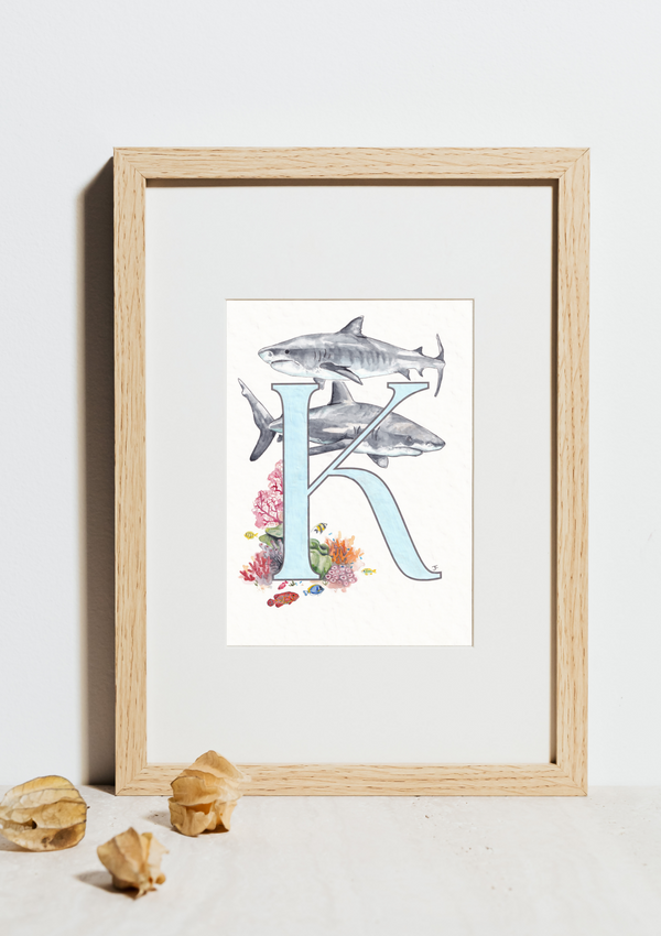 'Tiger Reef' | original Watercolour Painting