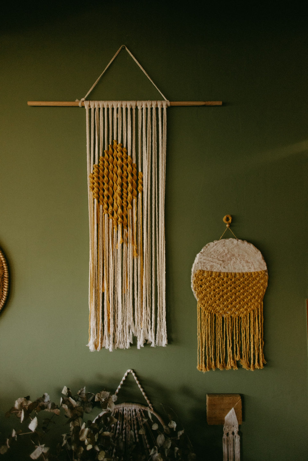 Handmade Textile Wall Hanging